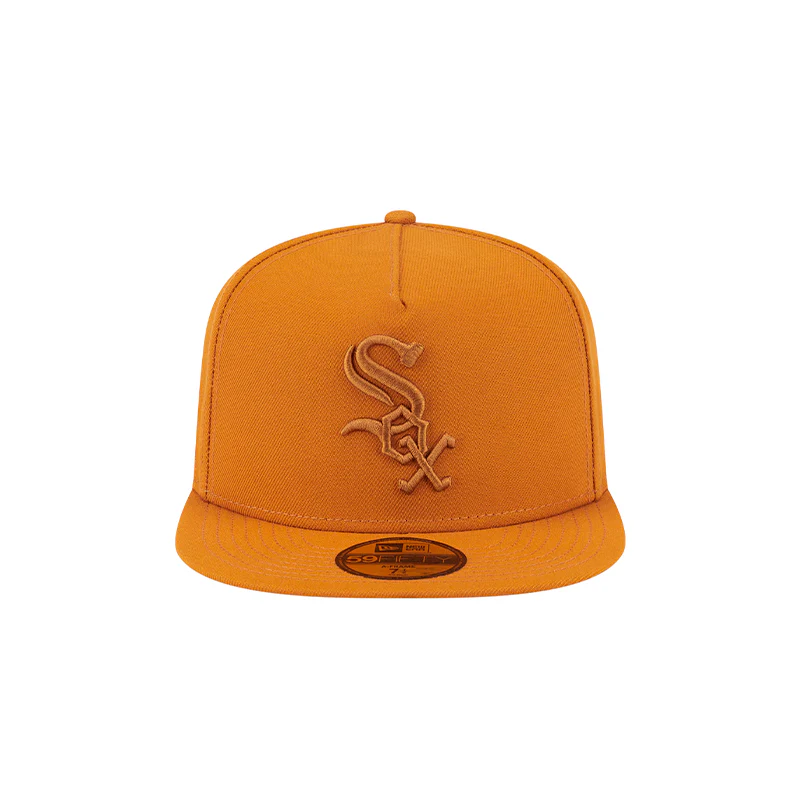 5950 Chicago White Sox Orange Color Pack A-Frame 59FIFTY Fitted Hat 60694182 - Image 2