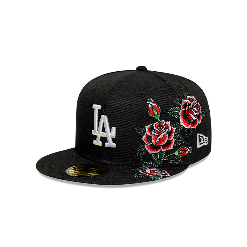 5950 LA Dodgers Floral 59FIFTY Fitted Cap 60675509