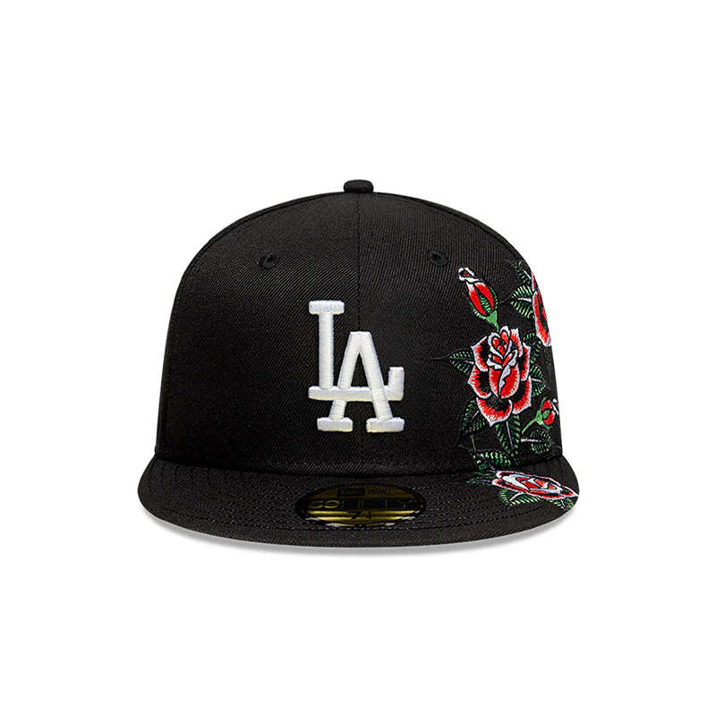 5950 LA Dodgers Floral 59FIFTY Fitted Cap 60675509 - Image 2