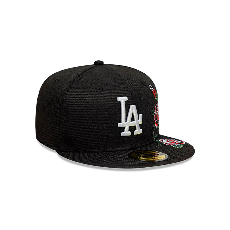 5950 LA Dodgers Floral 59FIFTY Fitted Cap 60675509 - Image 3