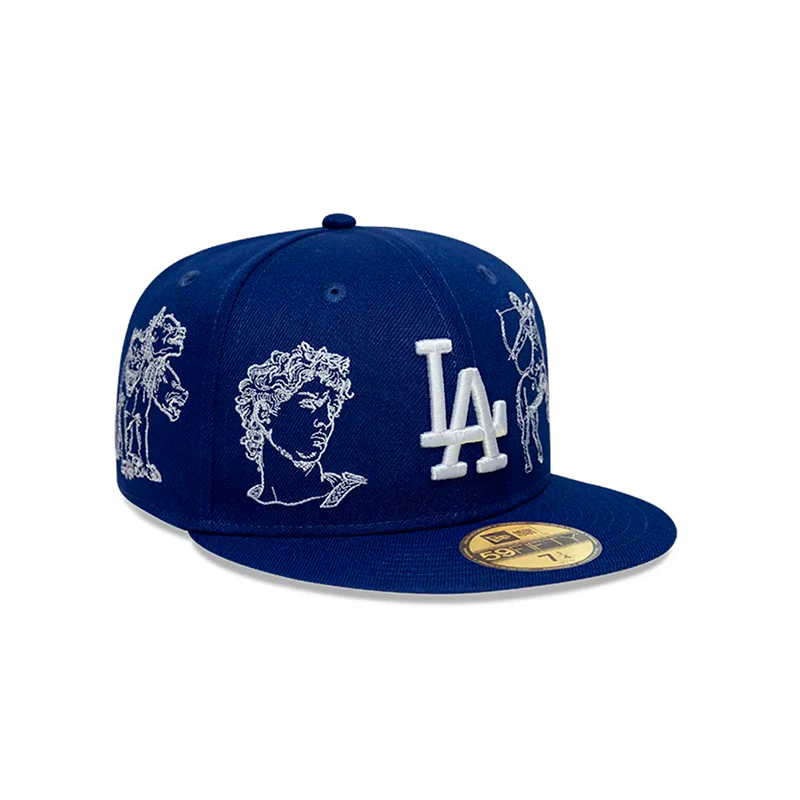 5950 LA Dodgers Mythical 59FIFTY Fitted Cap 60667625 - Image 3