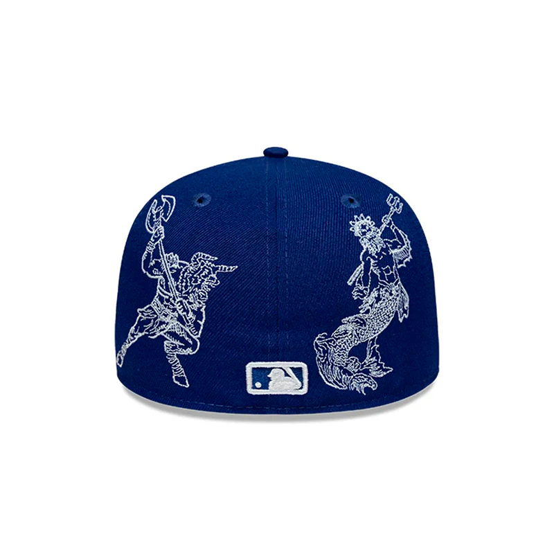 5950 LA Dodgers Mythical 59FIFTY Fitted Cap 60667625 - Image 5
