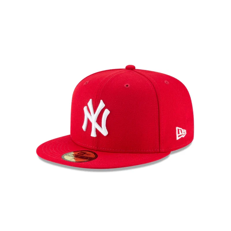5950 New Era New York Yankees 59Fifty Basic Scarlet Red 11591122
