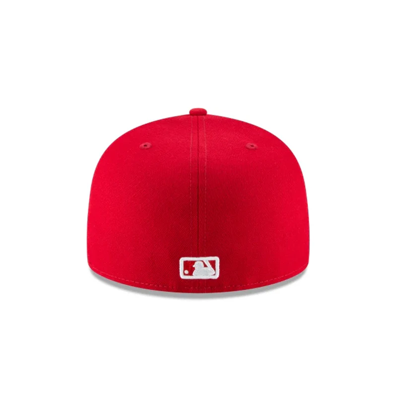 5950 New Era New York Yankees 59Fifty Basic Scarlet Red 11591122 - Image 4