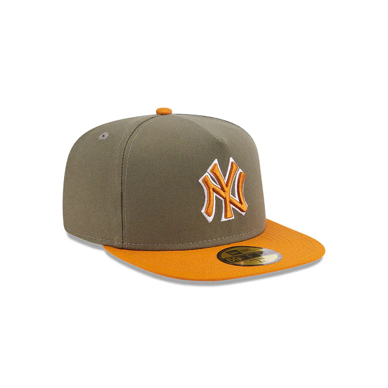 5950 New York Yankees Two-Tone Color Pack A-Frame 59FIFTY Fitted Hat 60698195 - Image 3