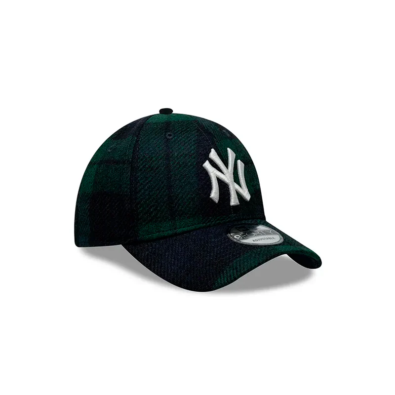 940 MLB TWEED CHECK NEYYAN NAVY 14440855 - Image 3