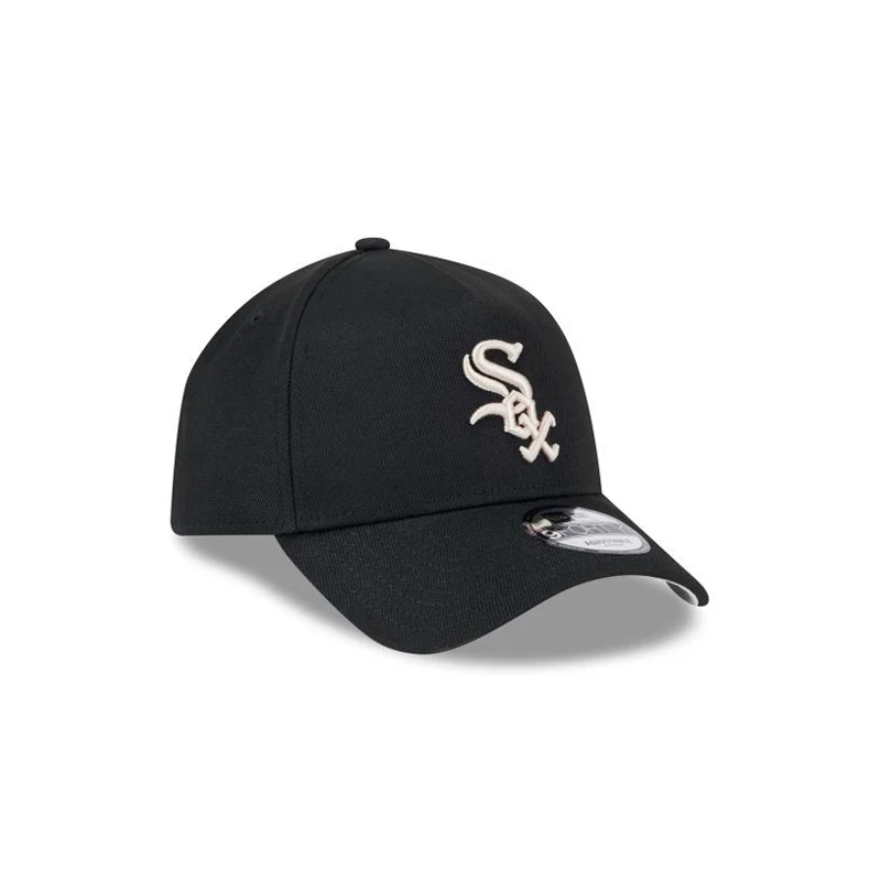 9FORTY A-Frame Q125 Black Stone Chicago White Sox 60651512 - Image 3