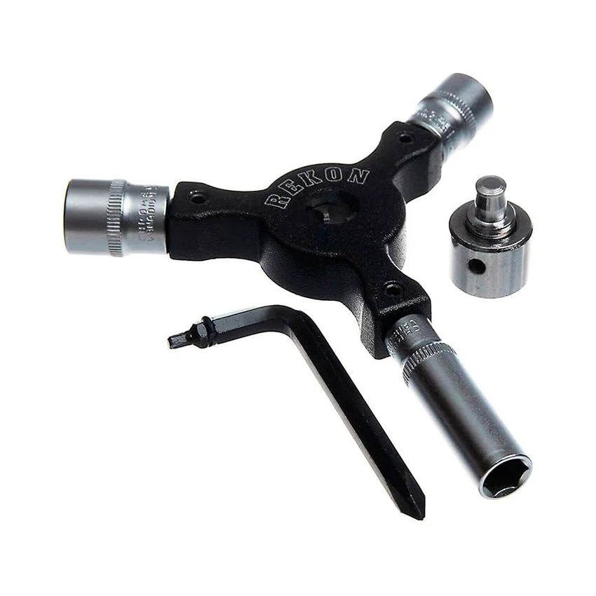 BLANK MULTI-FUNCTION Y-TOOL WITH AXLE RETHREADER - BLACK