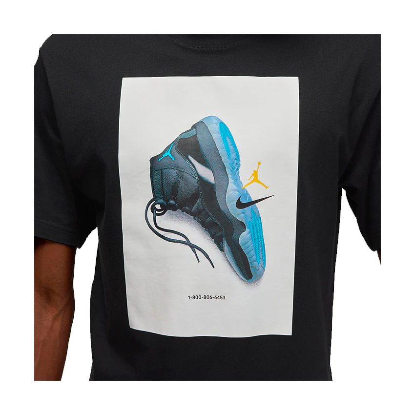 M J BRK AJ11 AD GFX SS CREW HOMBRE IM6503-010 - Image 3